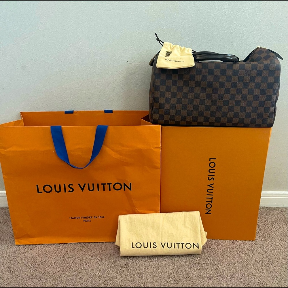 100% Authentic Louis Vuitton Speedy 30